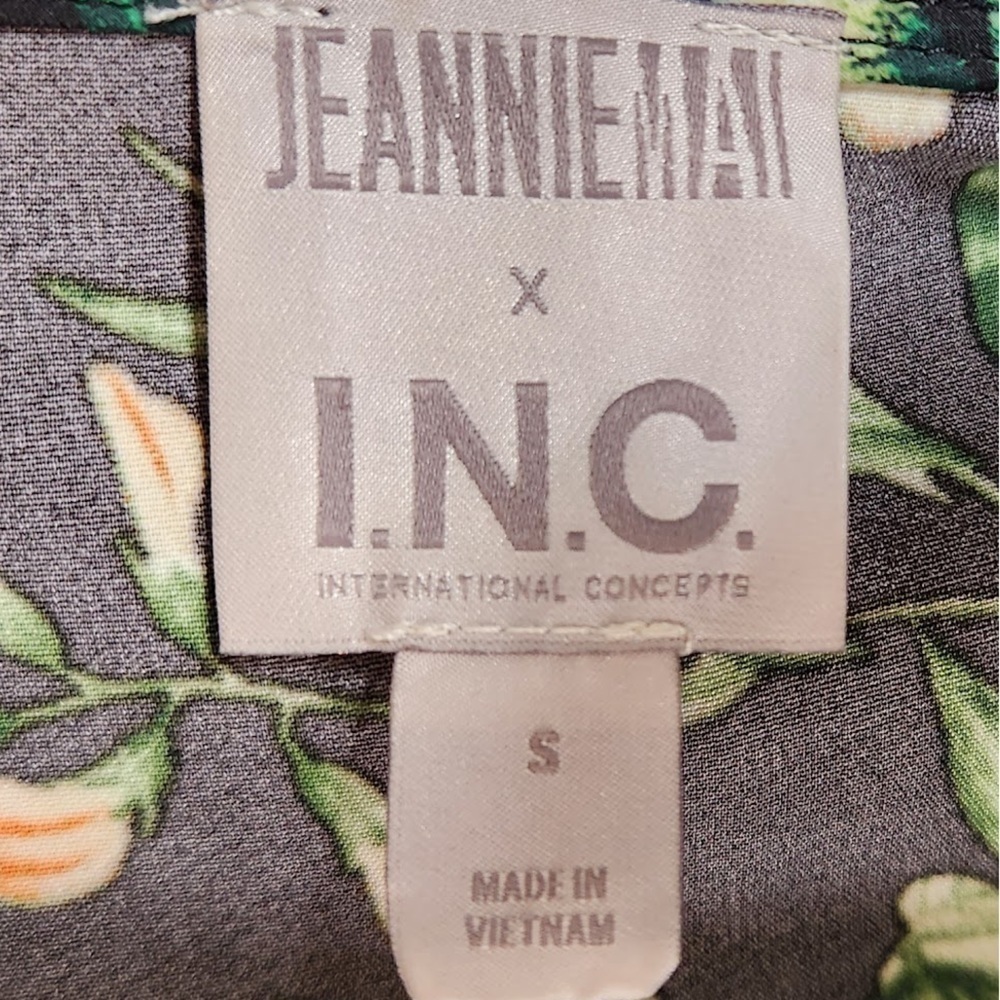 Jeannie Mai INC Printed Duster Cardigan Kimono Size Small - Picture 3 of 4